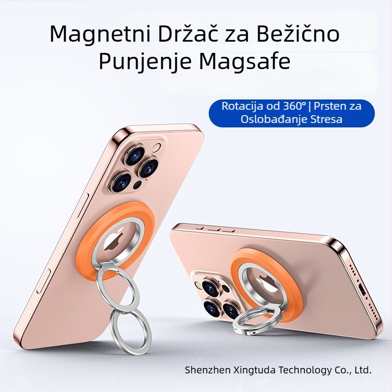 Stolni držač za mobitel s 360° rotacijom, tijelo od PC-a i aluminijske legure, podržava prilagodbu