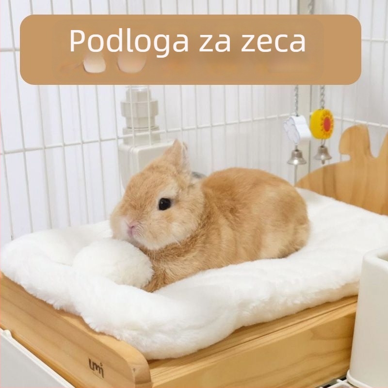 Univerzalna pamučna spavaća podloga za zečeve i hrčke, debela topla zimska posteljina