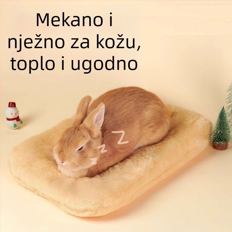 Univerzalna pamučna spavaća podloga za zečeve i hrčke, debela topla zimska posteljina