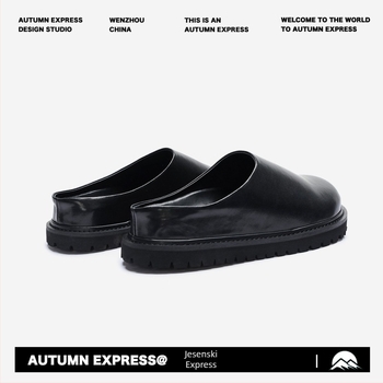 Muški kožni loafers, gornji dio: koža drugog sloja; potplat: EVA; podstava: viskozna; zatvaranje: slip-on; stil: ležeran; ljeto 2025