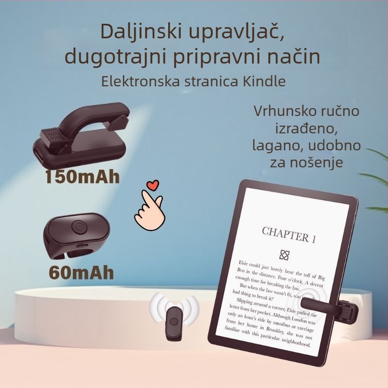 J6PRO Bluetooth prsten za selfie sa zumom fotografija i kratkih videa, bežični daljinski upravljač, doseg 10 m, Type-C sučelje, baterija 40mAh