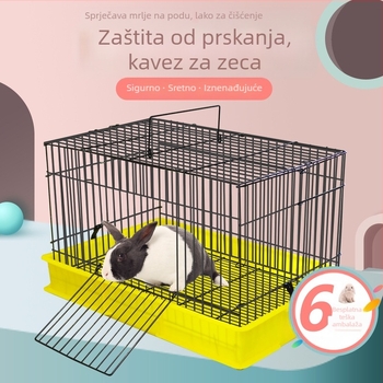 Višezasn ankavez s dizajnom protiv prskanja urina za zečeve, glodavce i kokoši (Materijal: željezna žica; Broj proizvoda: 001468; Kategorija: gnijezdo za kućne ljubimce)