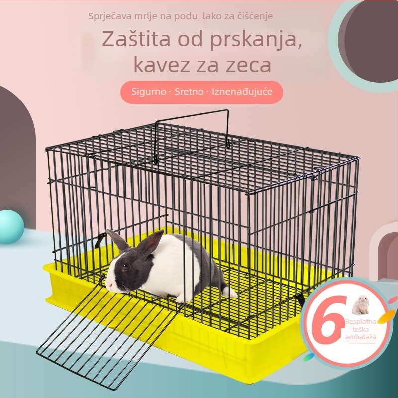 Višezasn ankavez s dizajnom protiv prskanja urina za zečeve, glodavce i kokoši (Materijal: željezna žica; Broj proizvoda: 001468; Kategorija: gnijezdo za kućne ljubimce)
