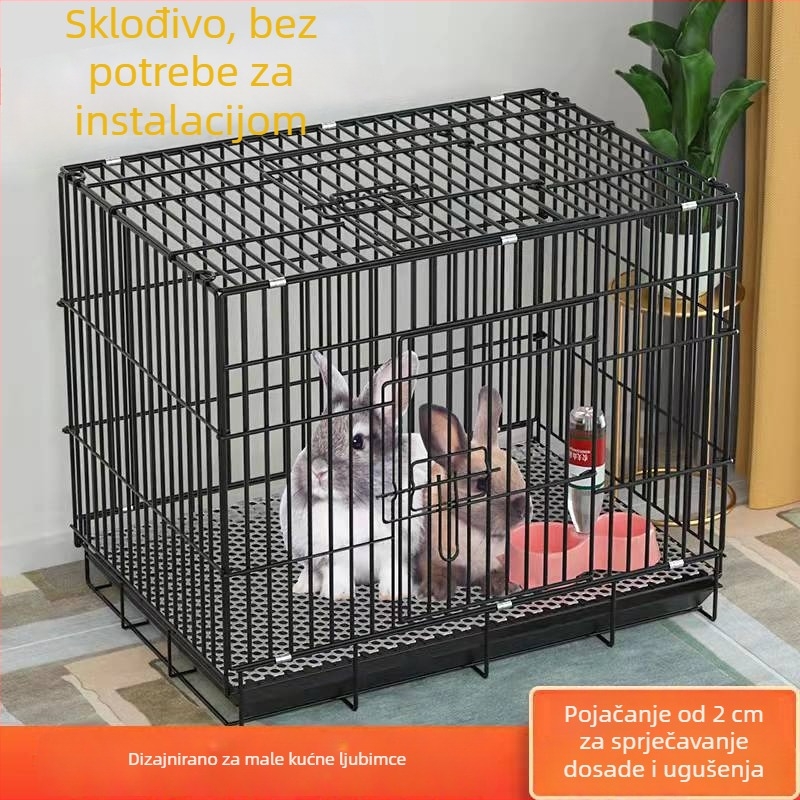 Kavez za pse od željezne žice – materijal: željezna žica