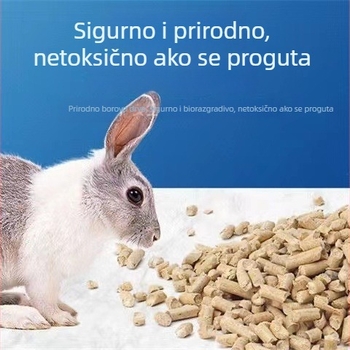 Drveni granulati za podlogu malih ljubimaca — dezodorizirajući i apsorbirajući, porijeklo: Anhui, kategorija: gnijezdo za kućne ljubimce