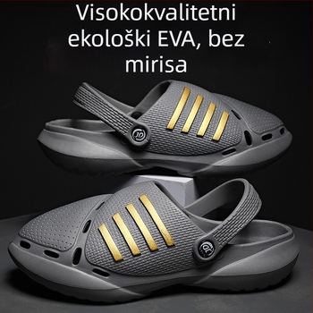 Muške EVA sandale s debelim potplatom, prozračne i udobne, protuklizne, ljetne za aktivnosti na otvorenom