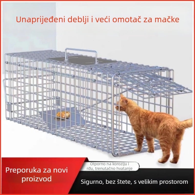 Željezna klopka za mačke - za mačke, kućni ljubimci