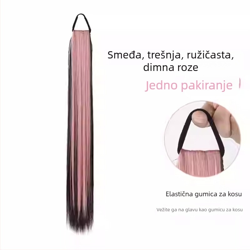Perika s dvostrukom repom, model PY139, Youju, vlakna otporna na toplinu