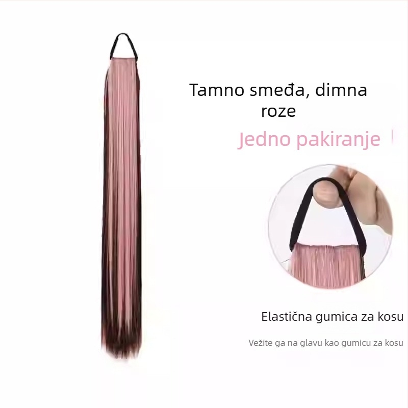 Perika s dvostrukom repom, model PY139, Youju, vlakna otporna na toplinu