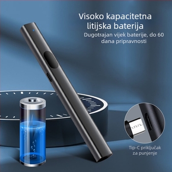 Zhizhan Laser Pointer visoke snage, metalno tijelo, jednopunktni laser, za konferencije