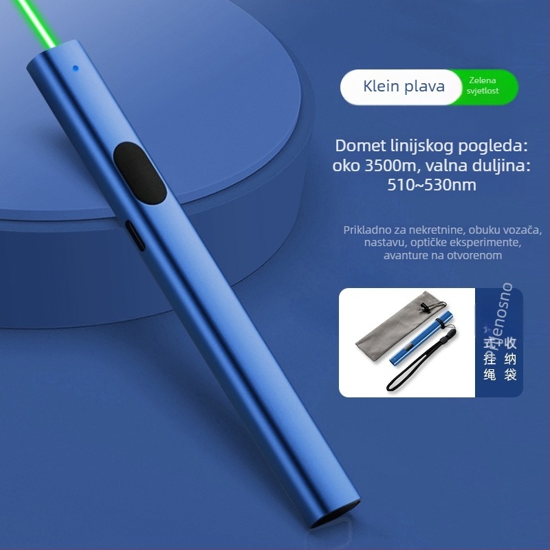 Zhizhan Laser Pointer visoke snage, metalno tijelo, jednopunktni laser, za konferencije