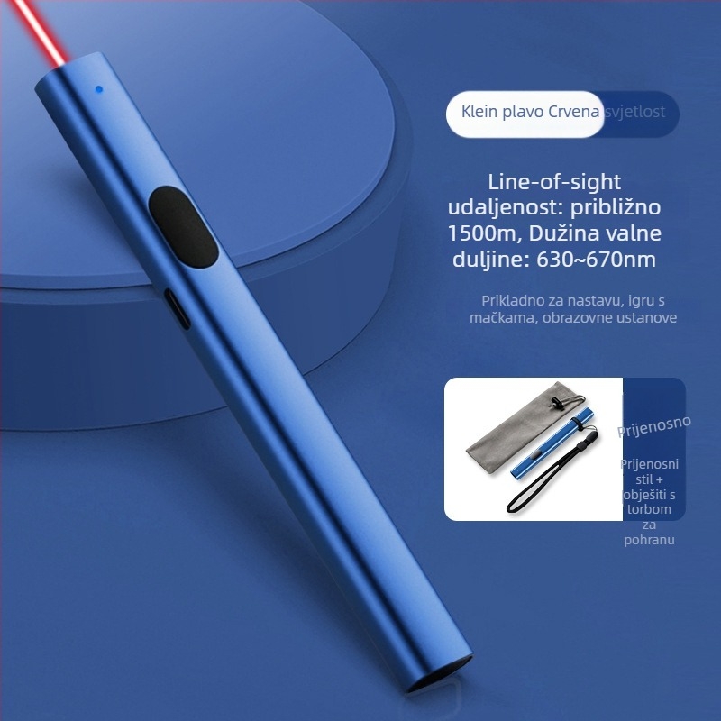 Zhizhan Laser Pointer visoke snage, metalno tijelo, jednopunktni laser, za konferencije