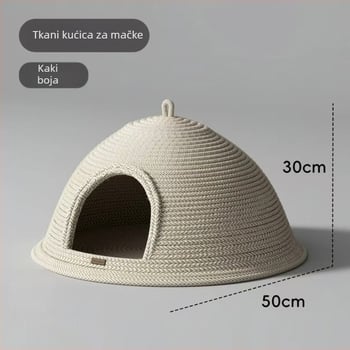 Mačje gnijezdo od ratana, za unutarnju uporabu, za sve sezone