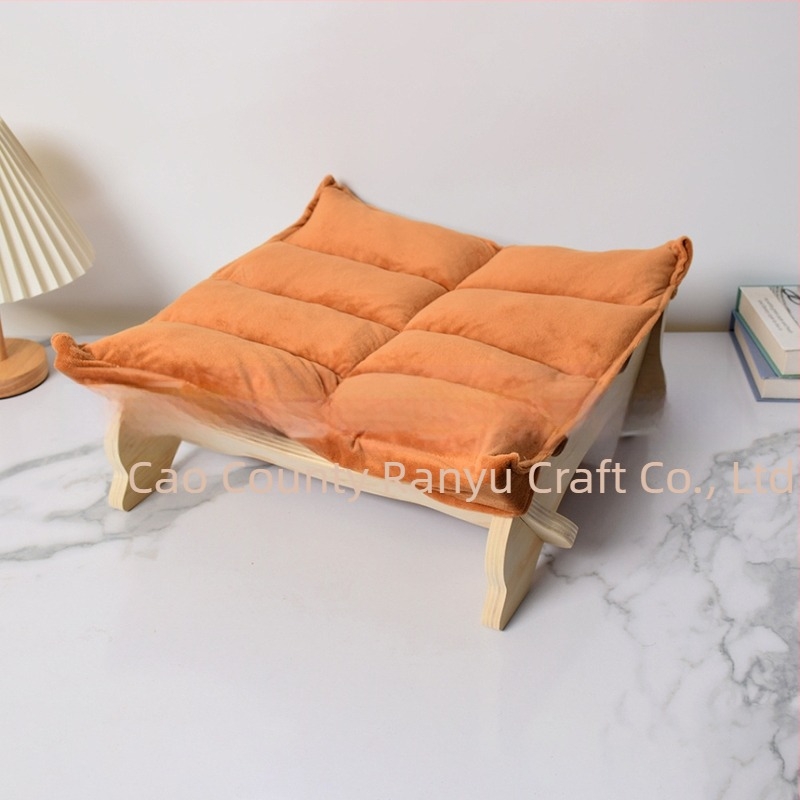 Drveno mačje gnijezdo za zimu, toplo (Drvo, Zima, Mačka, Toplo)