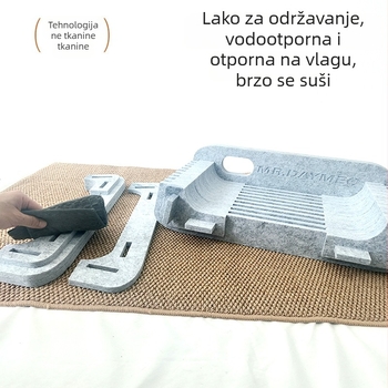 Mačje gnijezdo od filca • Boja i veličina po mjeri • (Materijal: filc (poliestersko vlakno); Debljina: 12 mm; Certifikacija: OEKO-TEX STANDARD 100; Ekološki standard: gb/t43839-2024)