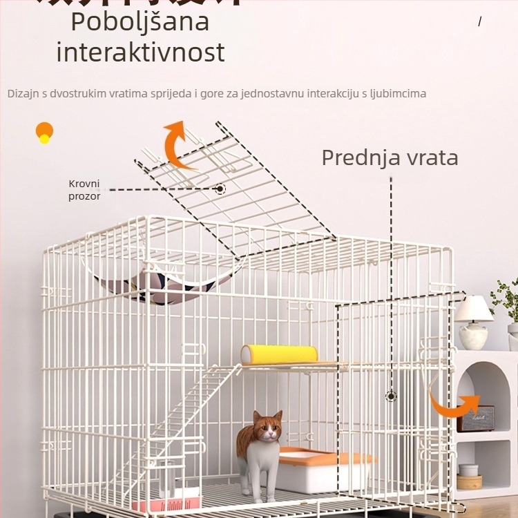 Mačje gnijezdo i klijet — Materijal: svila cvijeta, za mačke, kućne gnijezda i klijetice