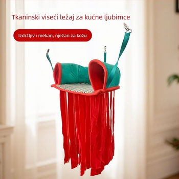 Hamak za hrčka, viseće dvostruko toplo gnijezdo, od tkanine