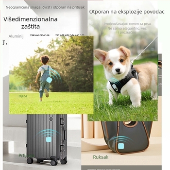 Model 1202 • 210 mAh baterija • ABS+ PCB • iOS kompatibilan • Praćenje/Alarm