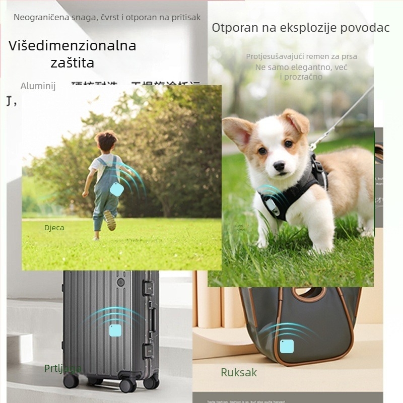 Model 1202 • 210 mAh baterija • ABS+ PCB • iOS kompatibilan • Praćenje/Alarm