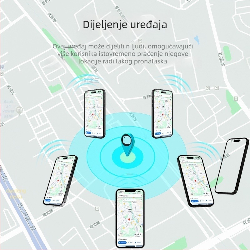 Model 1202 • 210 mAh baterija • ABS+ PCB • iOS kompatibilan • Praćenje/Alarm