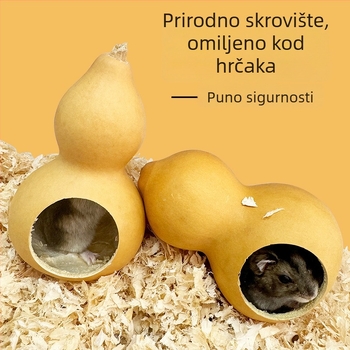Carrot Valley kućica od tikve za hamstere – gnijezdo i ukrasni krajolik od tikve, vila za sve sezone