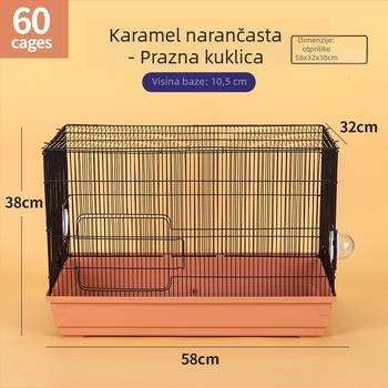 Kavez za hamster s dvostrukim dizajnom; materijal: Drugo; marka: Drugo; namijenjeno za hamster; uvoz: Ne