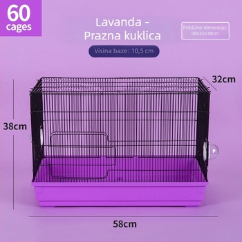 Kavez za hamster s dvostrukim dizajnom; materijal: Drugo; marka: Drugo; namijenjeno za hamster; uvoz: Ne
