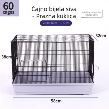 Kavez za hamster s dvostrukim dizajnom; materijal: Drugo; marka: Drugo; namijenjeno za hamster; uvoz: Ne