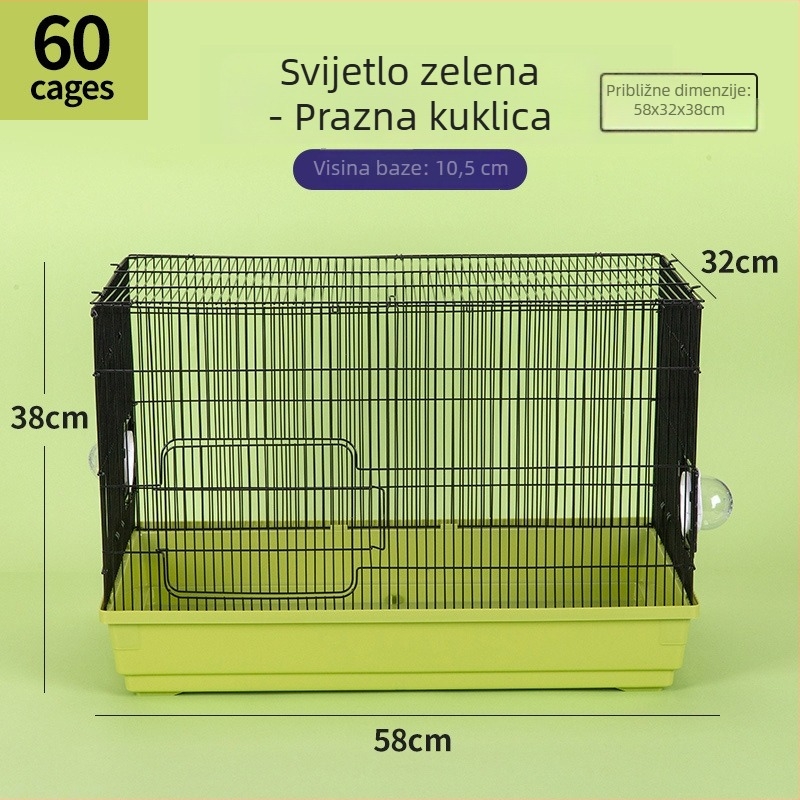 Kavez za hamster s dvostrukim dizajnom; materijal: Drugo; marka: Drugo; namijenjeno za hamster; uvoz: Ne