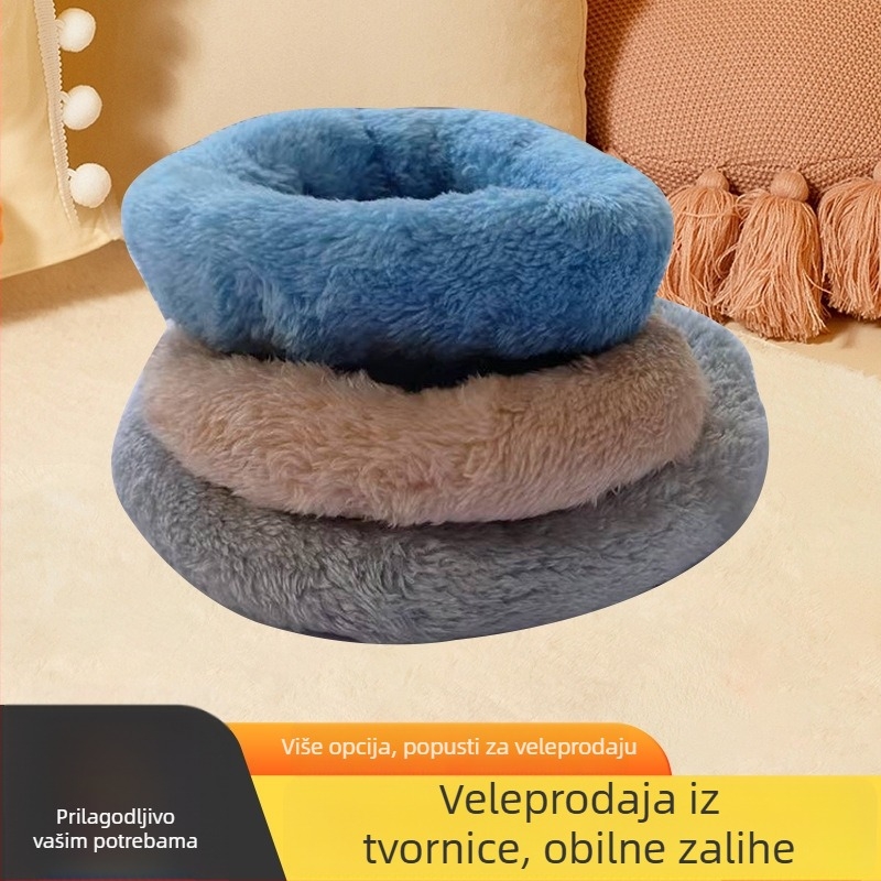 Zimsko toplo plišano gnijezdo za mala kućna ljubimca (hrčci, ježevi, činčile, kunići) – Materijal: tkanina; Podrijetlo: Hebei; Pogodno za: hrčci, ježevi, činčile, kunići