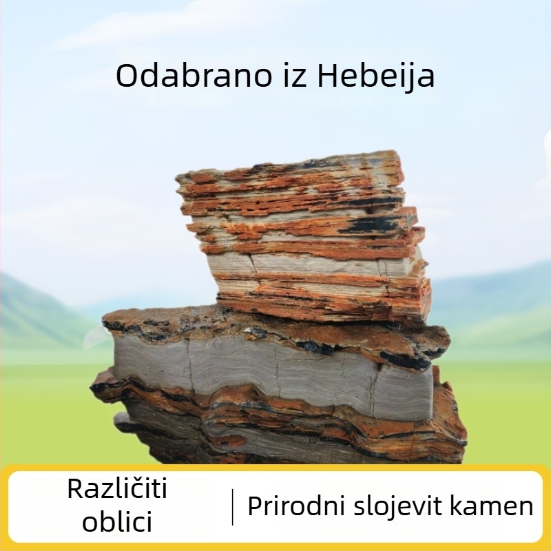 Višeslojni kamen za bonsai rockery, vrt i akvarij, različiti oblici, Novi kineski stil