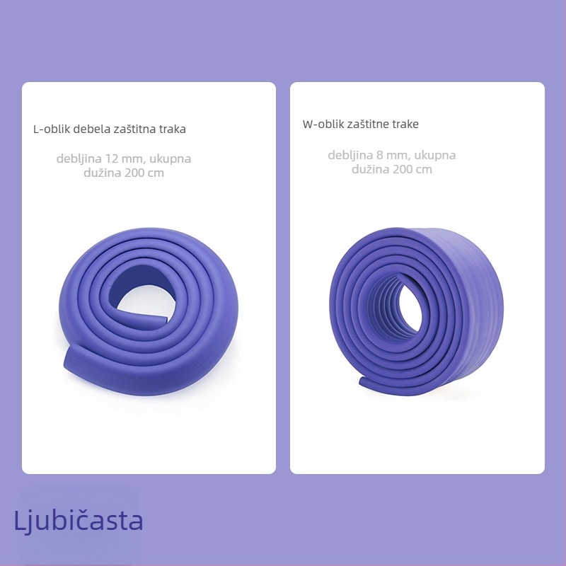 Traka za zaštitu ruba stola za bebe i djecu vrtića, proširena i zadebljana; marka Qian Cloud; 100 kom; nije uvezeno