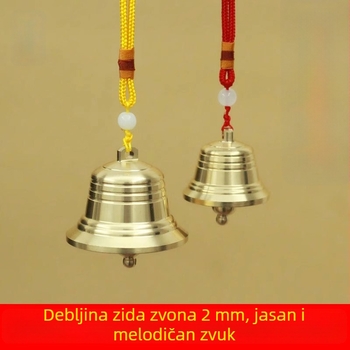 Bakreni zvončić za vjetar – dekorativni viseći predmet, kineskog stila, za kuću, opću upotrebu i hramove