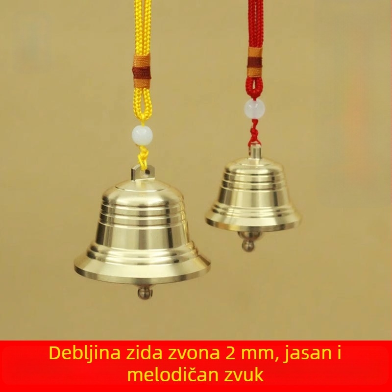 Bakreni zvončić za vjetar – dekorativni viseći predmet, kineskog stila, za kuću, opću upotrebu i hramove