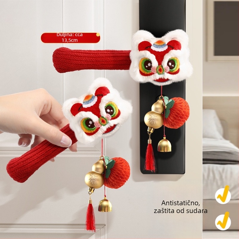 Novogodišnje ukrase 2026 – Godina konja, ukrasne viseće dekoracije za atmosferu, Marka: Happy the Moon, Pakiranje: Opp bag, Materijal: Drugi, Uvoz: Ne