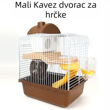 Plastični kavez za hrčke, s pladnjem, domaća proizvodnja