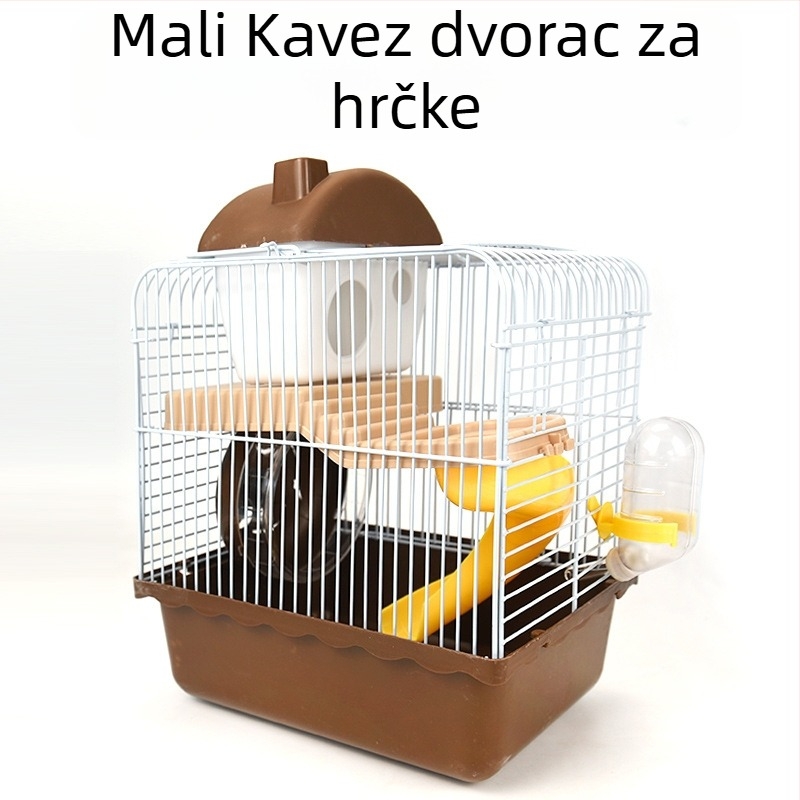 Plastični kavez za hrčke, s pladnjem, domaća proizvodnja