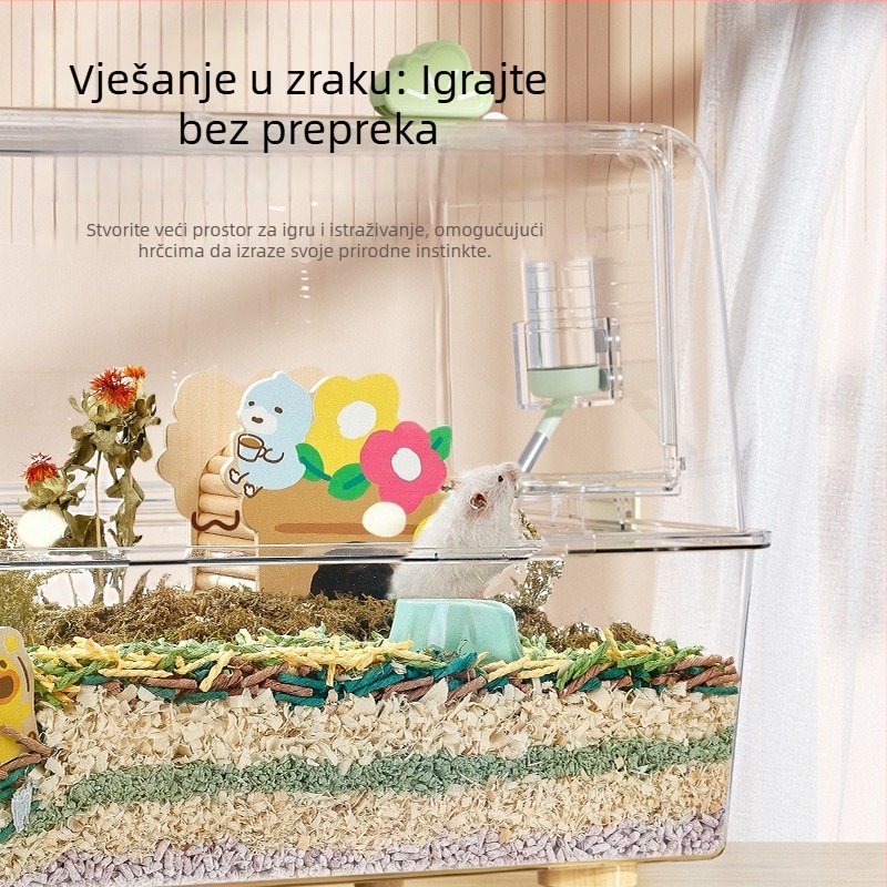 Akrilni magnetski držač za vodu za kućne ljubimce – Marka: Labelable; Kategorija: Pribor za prehranu kućnih ljubimaca