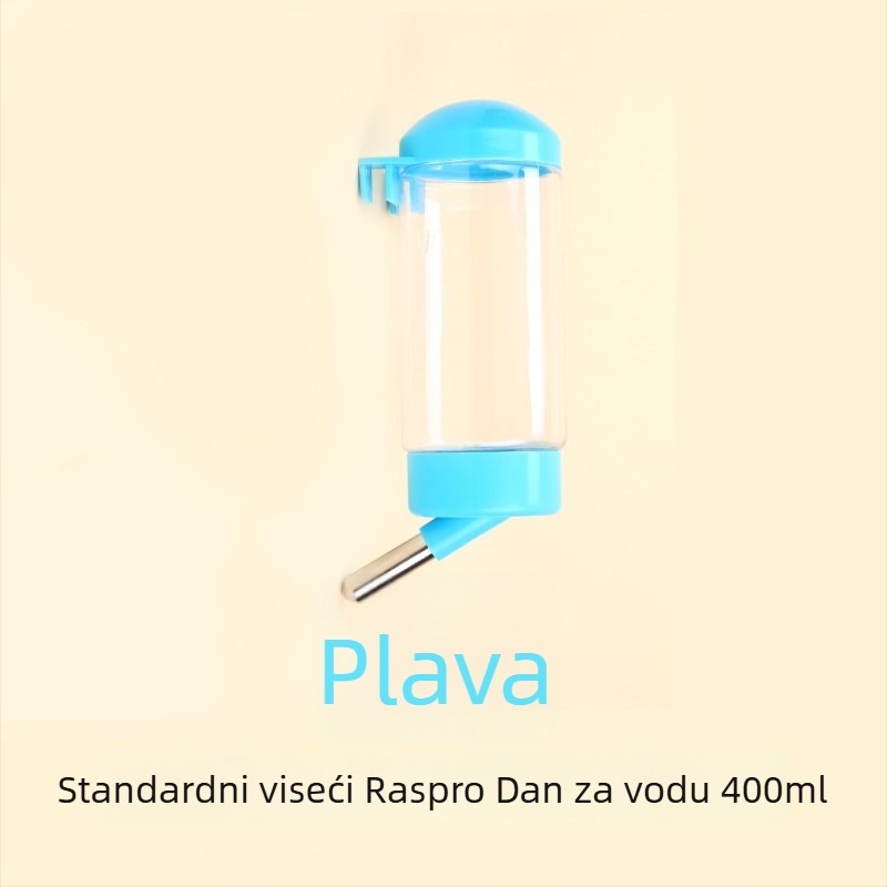 Pet Boer dispenser vode za zeke – automatsko napajanje, viseći dizajn, plastični materijal