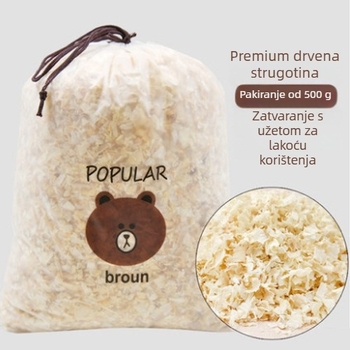 Topoljeva piljevina za male kućne ljubimce, 500 g • Kina • Bez uvoza • Kategorija: oprema za kućne ljubimce