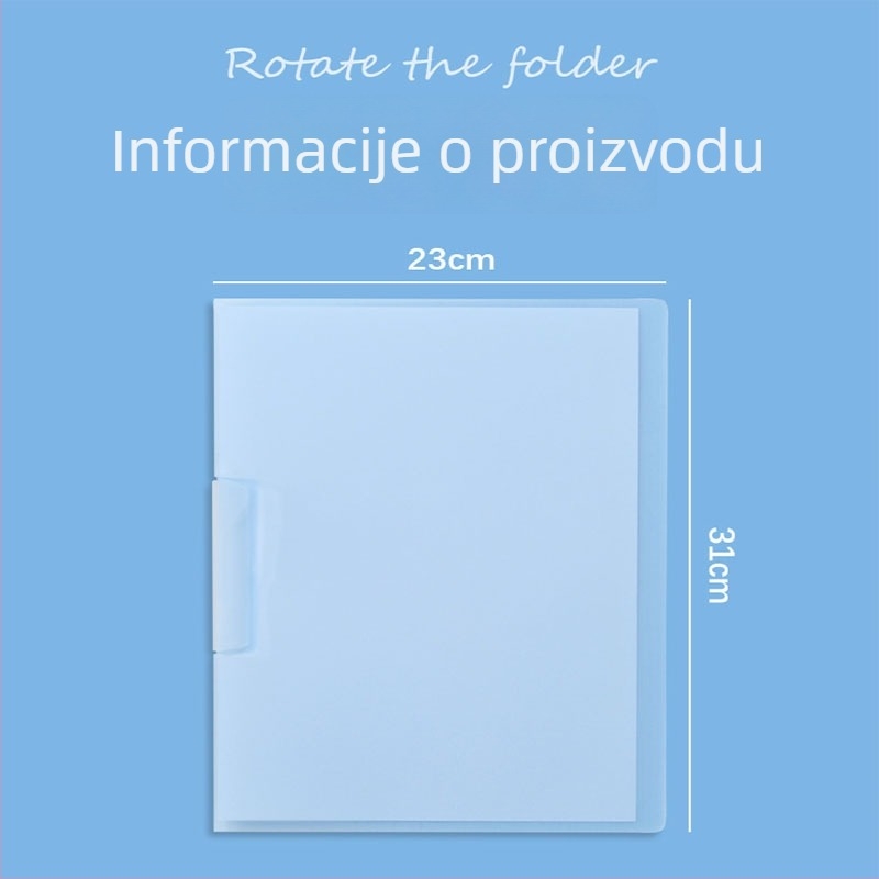 Kang Bai D2202 PP višestruki fascikl s rotirajućim bočnim klipom