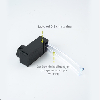 Dodatak za nadopunu vode za Xiaomi akvarije prve generacije i Dangbei, kompatibilan sa staklom od 5 mm