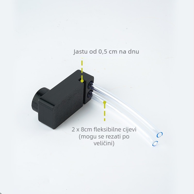 Dodatak za nadopunu vode za Xiaomi akvarije prve generacije i Dangbei, kompatibilan sa staklom od 5 mm