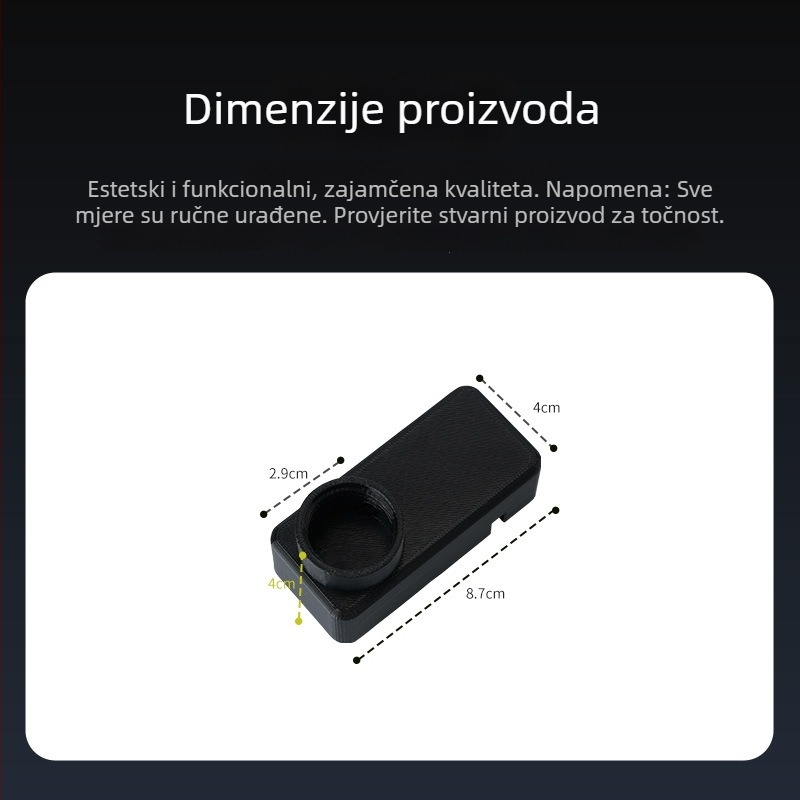 Dodatak za nadopunu vode za Xiaomi akvarije prve generacije i Dangbei, kompatibilan sa staklom od 5 mm