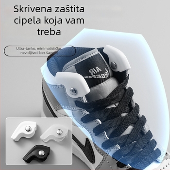 Silikonska zaštitna pločica protiv ogrebotina na rubu cipela – samoljepljiva pločica za sportske i casual cipele, sve sezone
