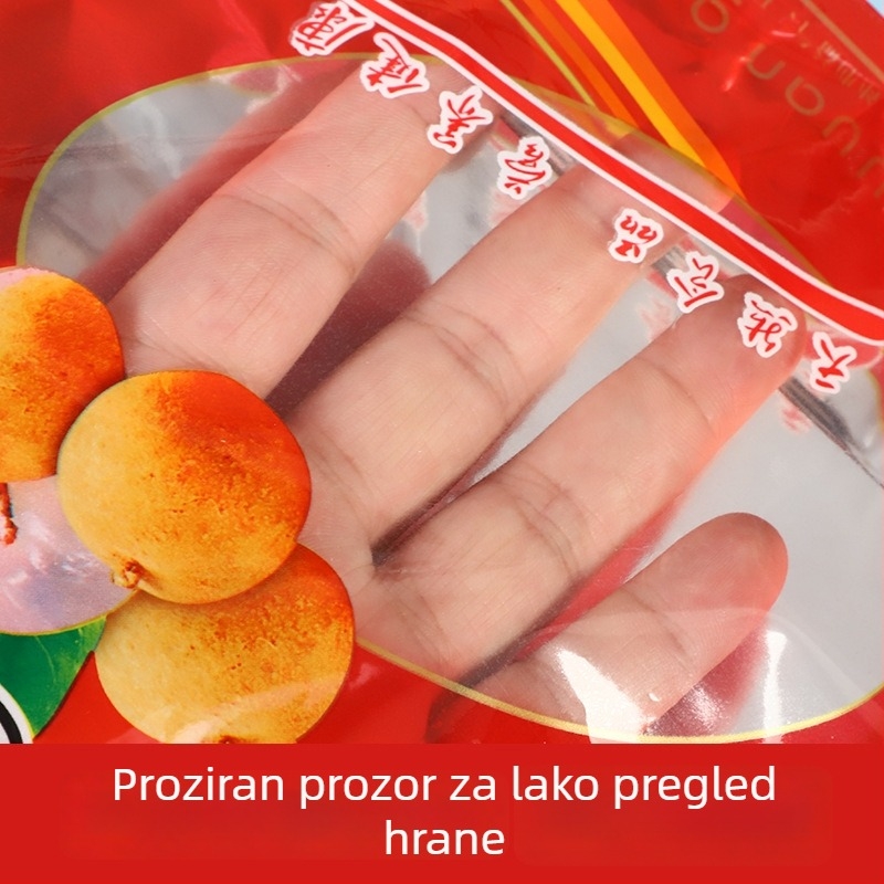 Samozatvarajuća plastična vrećica za pakiranje hrane sušeni liči i longan | Brand Zhengyun Packaging | Glavno tržište Kina, Ostalo | Dozvola za proizvodnju Anhui hk16-204-00579