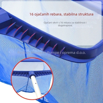 Mreža za čišćenje bazena – duboka vodena mreža za lišće, Emperor miao chi