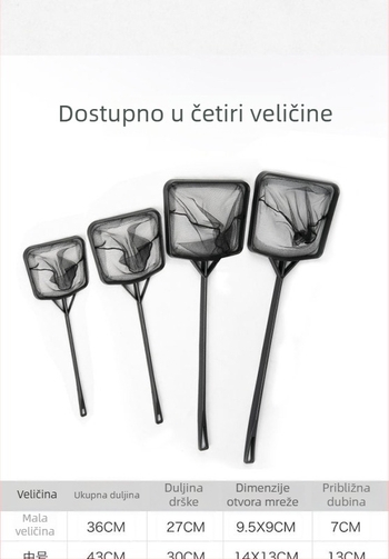Kvadratna mreža za akvarij – ABS, 1 kg, Artikl 1221