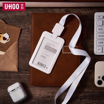 UHOO Youhe Držač kartice, poliester, izvučni ID držač na lančić, poslovni/OL stil, za radne i školske ID kartice