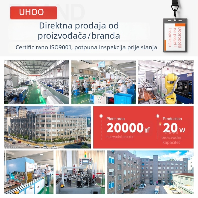 UHOO Youhe Držač kartice, poliester, izvučni ID držač na lančić, poslovni/OL stil, za radne i školske ID kartice